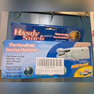Handheld Sewing Machine - White. Comes W Extras. Nib.